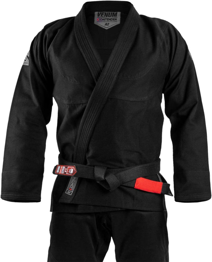 Venum Contender Evo Brazilian Jiu Jitsu Gi/Anzug A3.5 Schwarz, A3.5 Schwarz