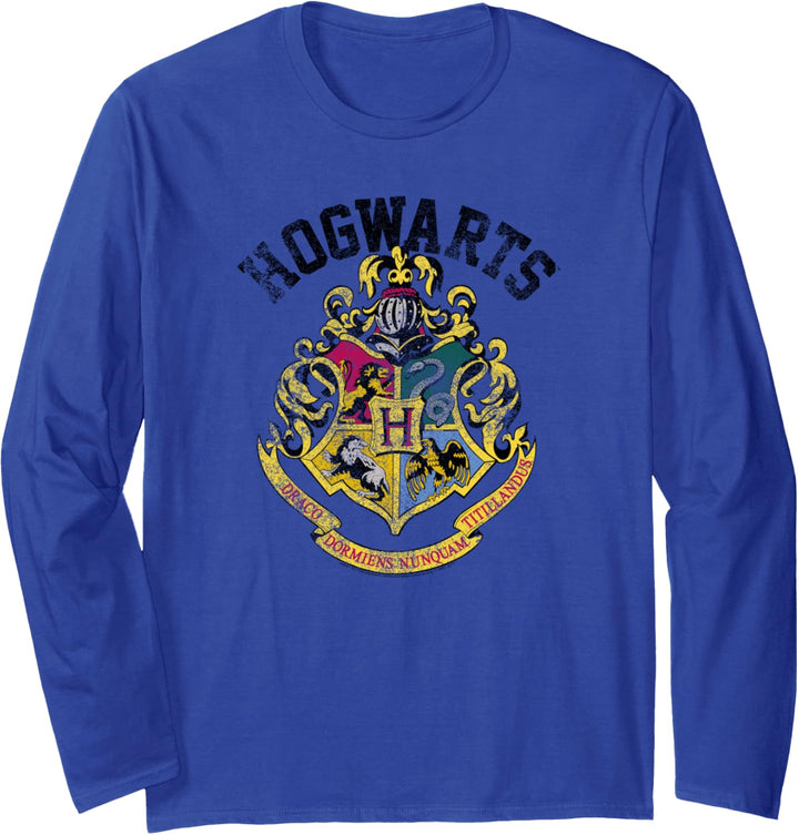 Harry Potter Hogwarts Crest Langarmshirt