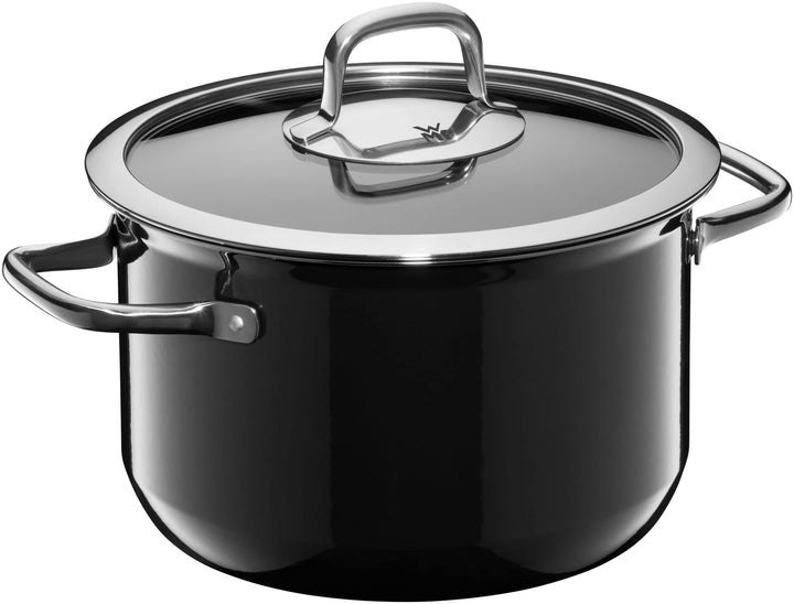 WMF Fusiontec Mineral Kochtopf gross 22 cm, Glasdeckel, Fleischtopf Induktion 4,7l, High-Tech Kerami