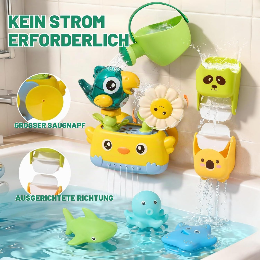 Badewannenspielzeug ab 1 2 3 4 Jahr, Badespielzeug ab 1 2 3 4 Jahr, Badespielzeug Baby ab 1 Jahr, Wa