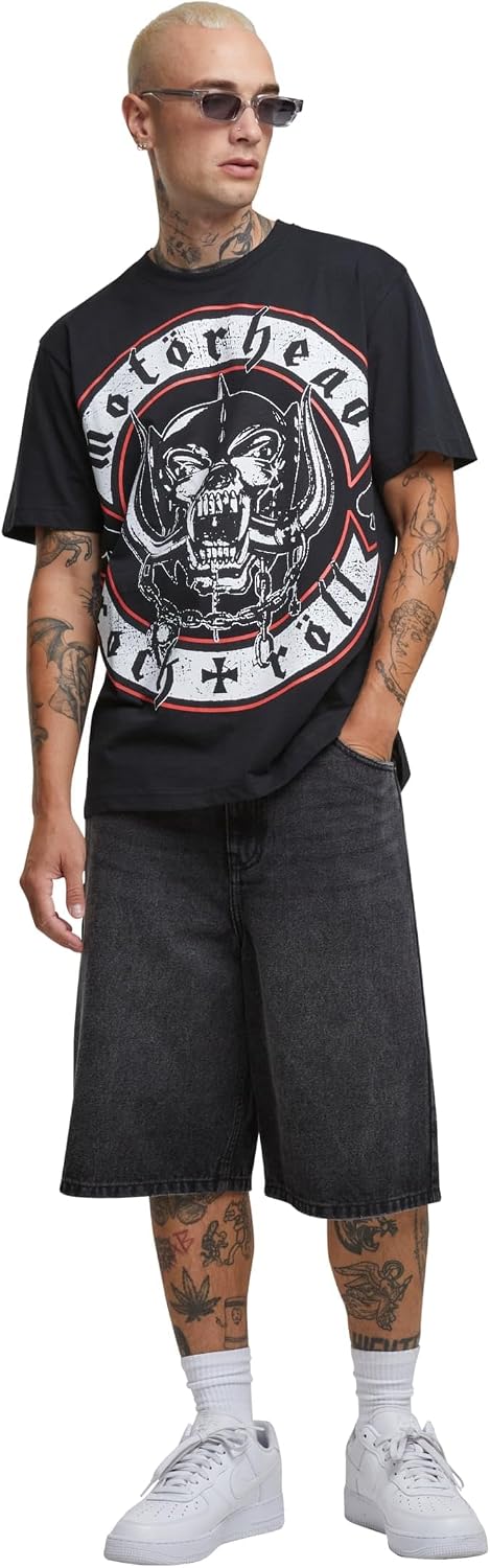 Motörhead RockRöll Männer T-Shirt schwarz Band-Merch, Bands, Camping, Festival, Musik 3XL Schwarz, 3