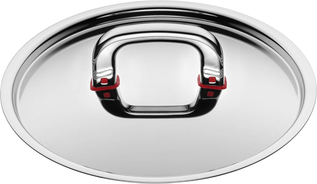 WMF Premium One Topfset Induktion 4-teilig, Kochtopf Set mit Metalldeckel, Cromargan Edelstahl polie