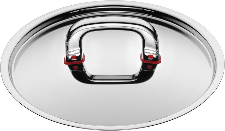 WMF Premium One Topfset Induktion 4-teilig, Kochtopf Set mit Metalldeckel, Cromargan Edelstahl polie
