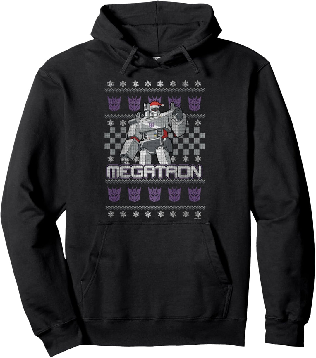 Transformers Weihnachten Megatron Ugly Sweater Pullover Hoodie