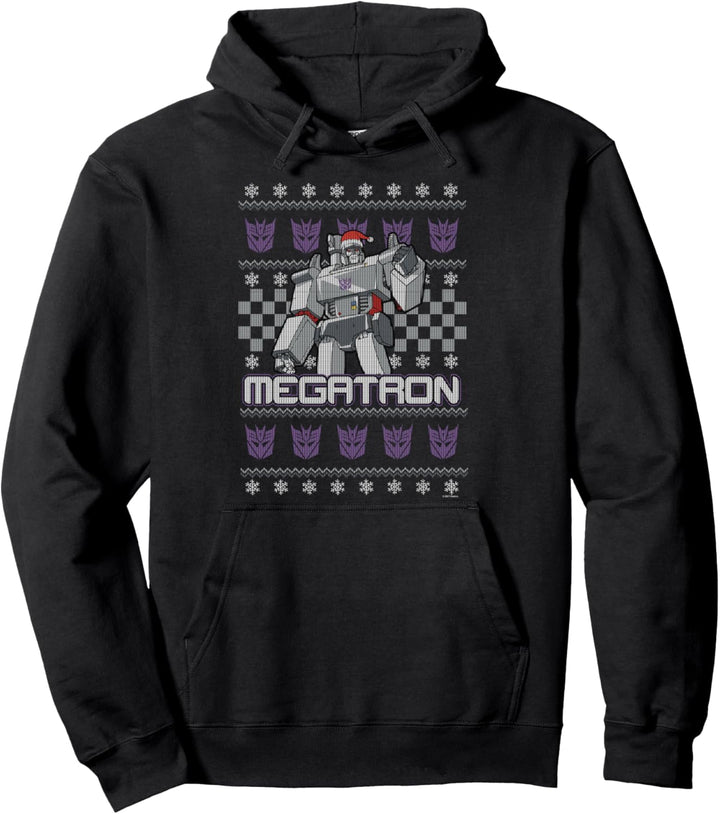Transformers Weihnachten Megatron Ugly Sweater Pullover Hoodie