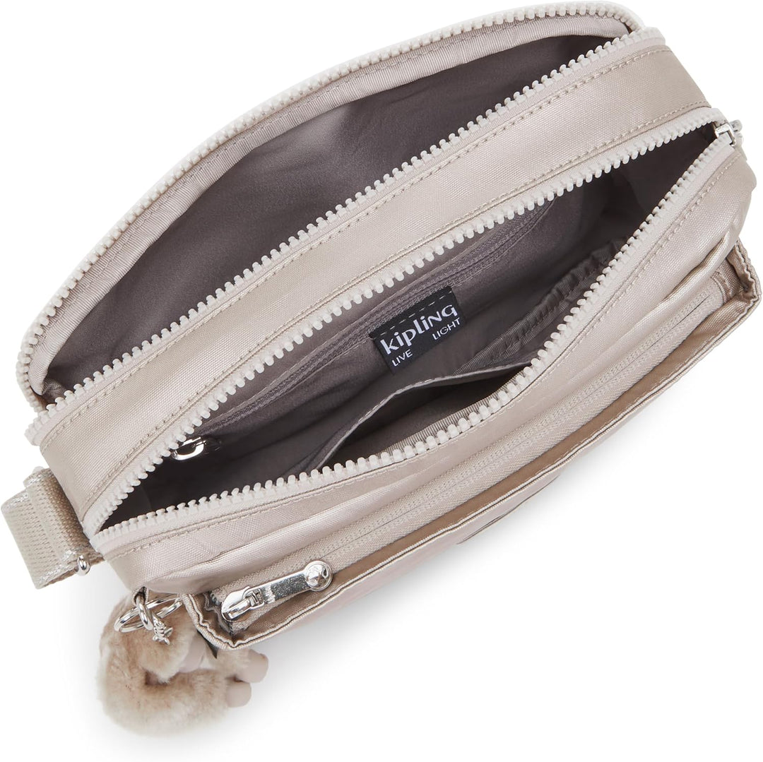 Kipling Damen Abanu M Tasche, Metallic Glow, 24x17x9 cm (B x H T) EU, Metallic Glow