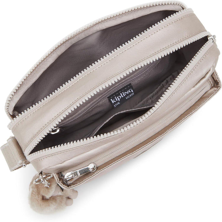 Kipling Damen Abanu M Tasche, Metallic Glow, 24x17x9 cm (B x H T) EU, Metallic Glow