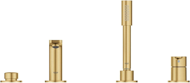 GROHE Lineare - 4-Loch-Einhand-Wannenkombination (Umstellung Wanne/Brause, mit Temperaturbegrenzer,