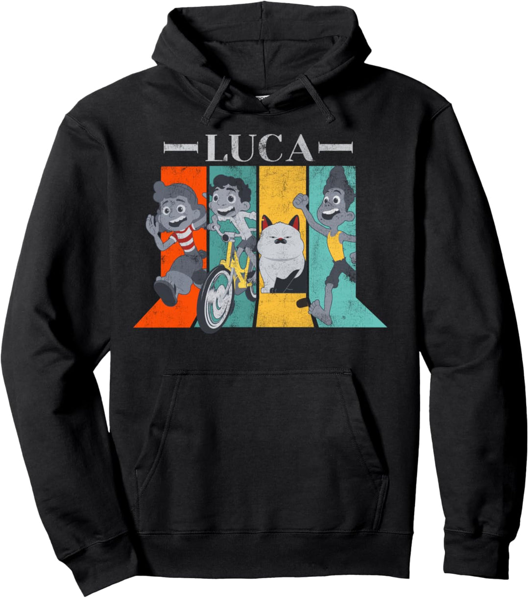 Disney Pixar Luca Character Panels V2 Pullover Hoodie