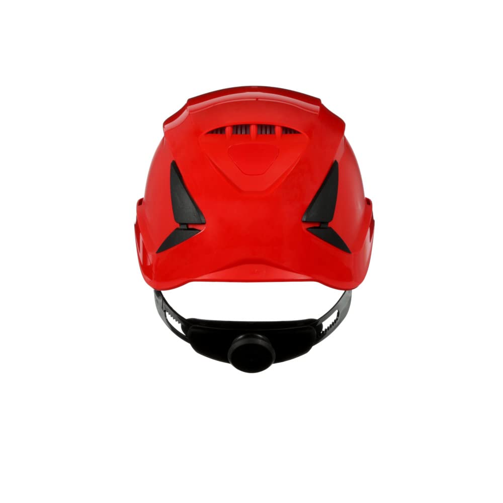3M SecureFit Schutzhelm, X5505V-CE, rot, belüftet, CE rot Belüftet, rot Belüftet