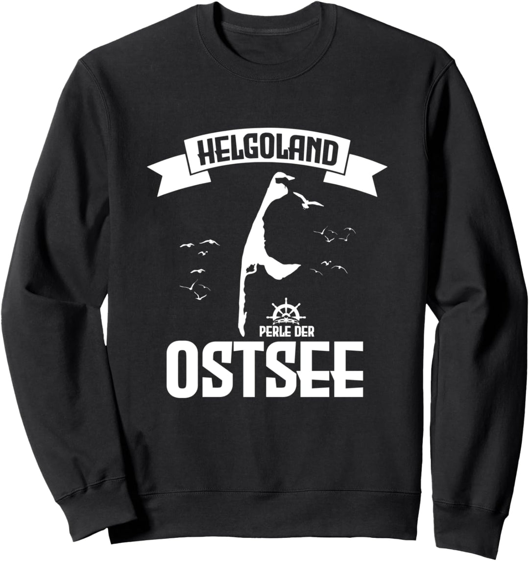 Helgoland, Perle der Ostsee - Lustiges Urlaub Sweatshirt