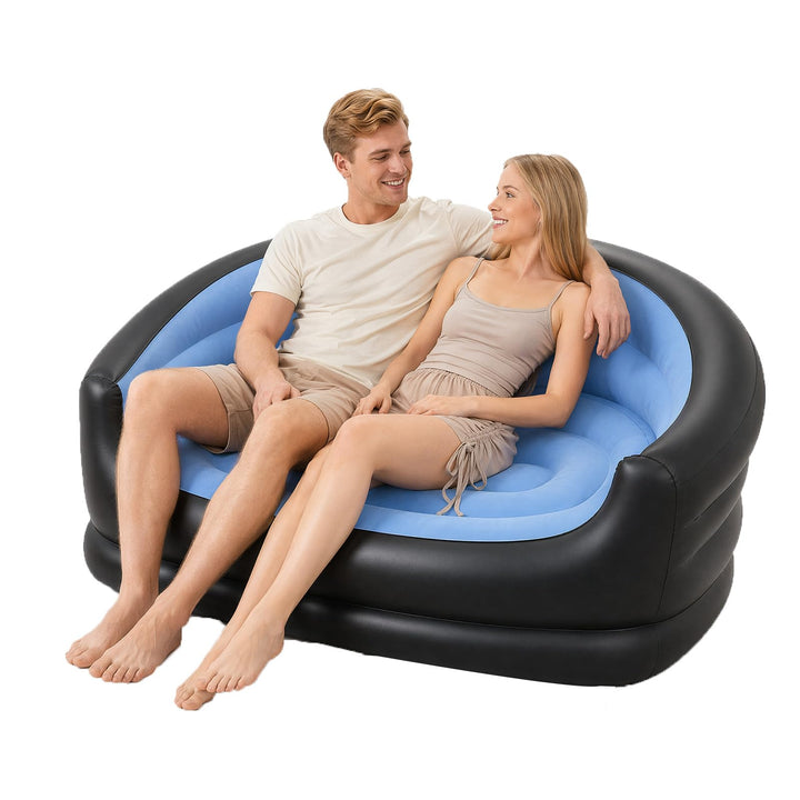 2-Sitzer Aufblasbares Sofa, Aufblasbare Couch, Wasserdichtes Luftsofa Aufblasbares, Couch Aufblasbar