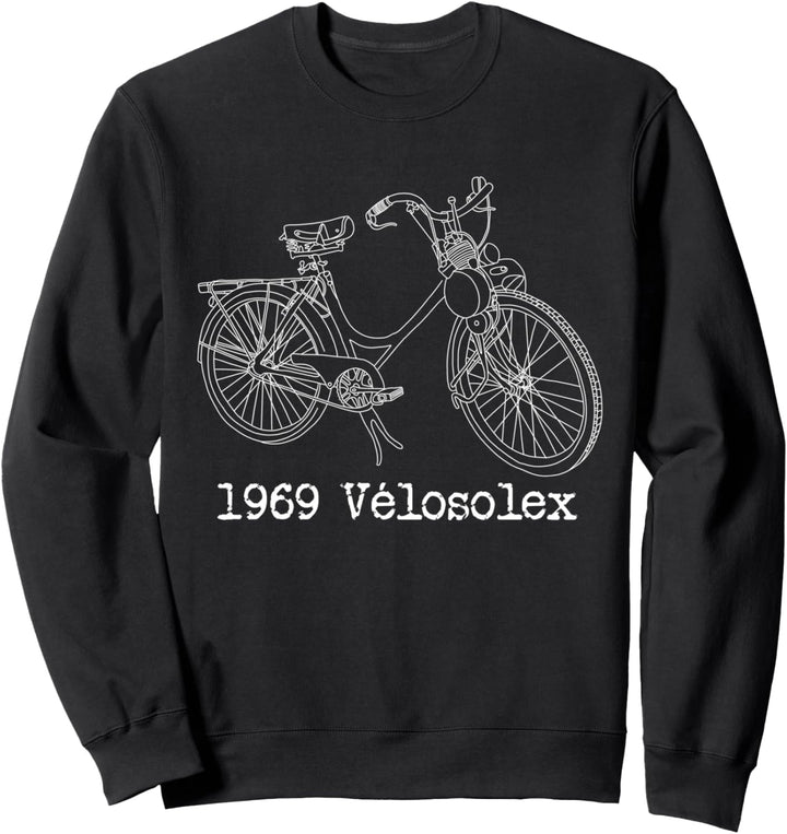 Vintage French Bike Solex Sweatshirt