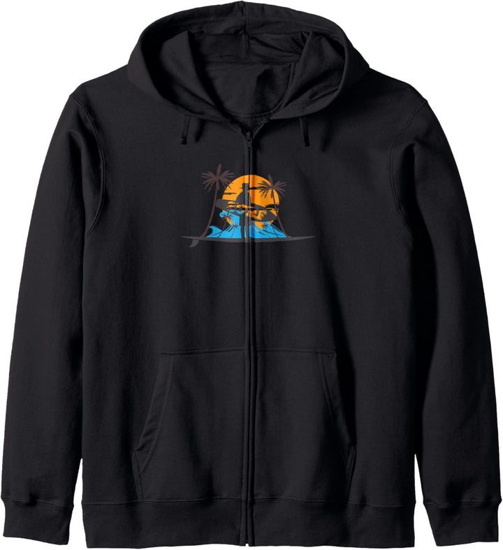 Brandungssurfer Lustiges Surfer Geschenk Fun Kapuzenjacke