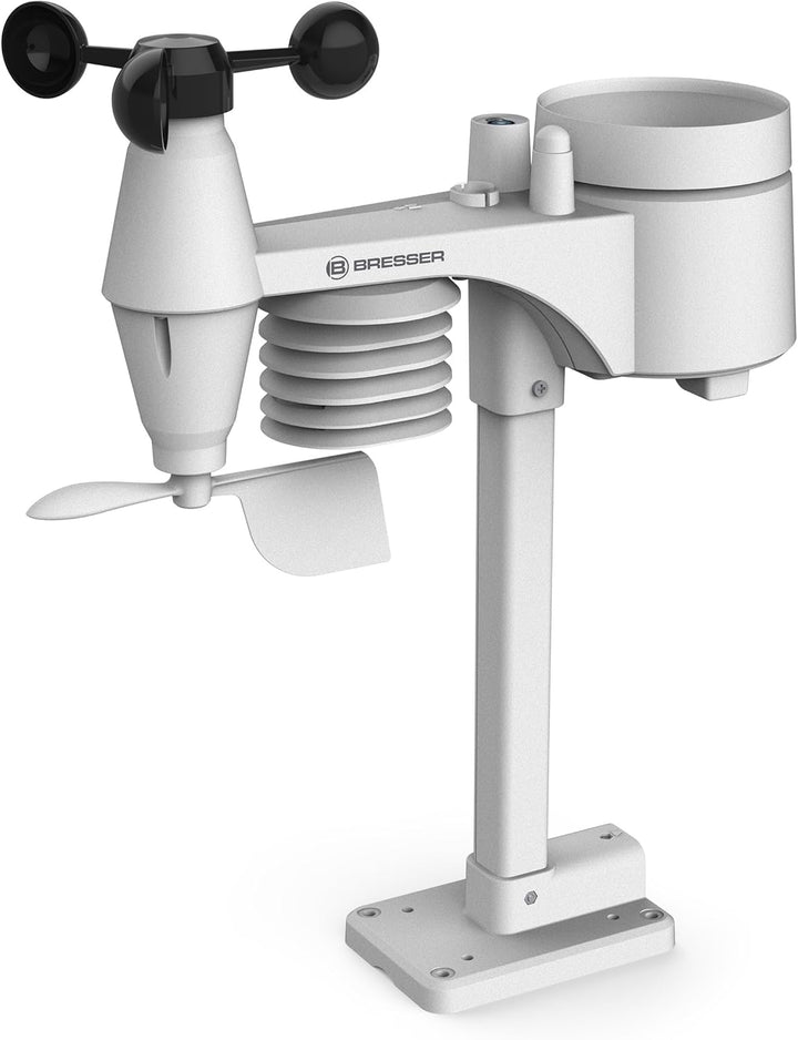 Bresser WLAN-Gateway-Wetterstation El Niño, 7-in-1 Profi-Sensor, Aussentemperatur, Luftfeuchtigkeit