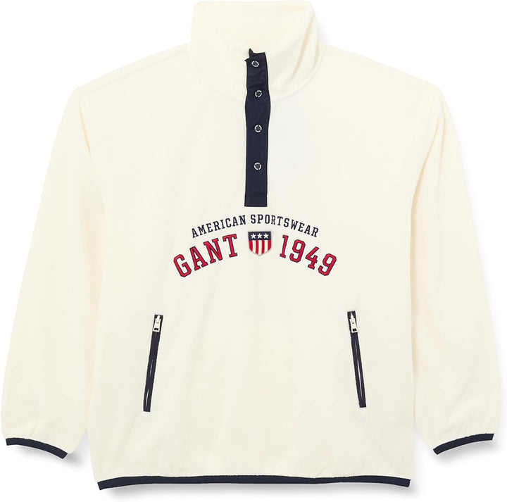 GANT Herren Pullover M Eggshell, M Eggshell