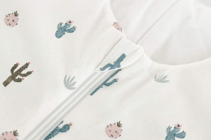 Träumeland LIEBMICH Schlafsack "to Go", Grösse 92, Design Kaktusliebe - mit doppelt regulierbarer Be