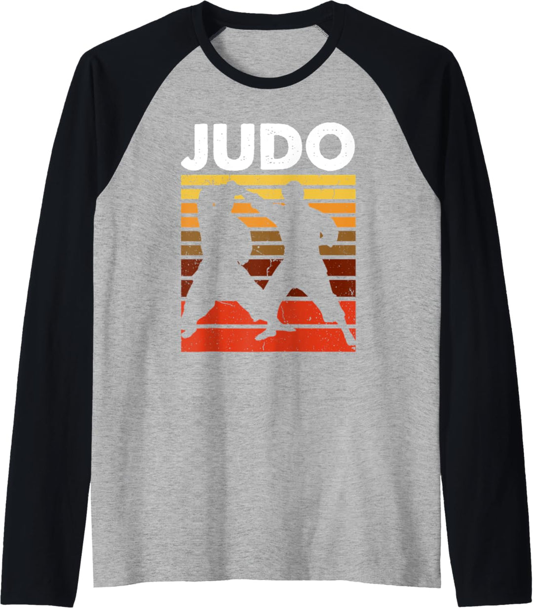 Judo Sport Retro Vintage Judo Kampfkunst Raglan