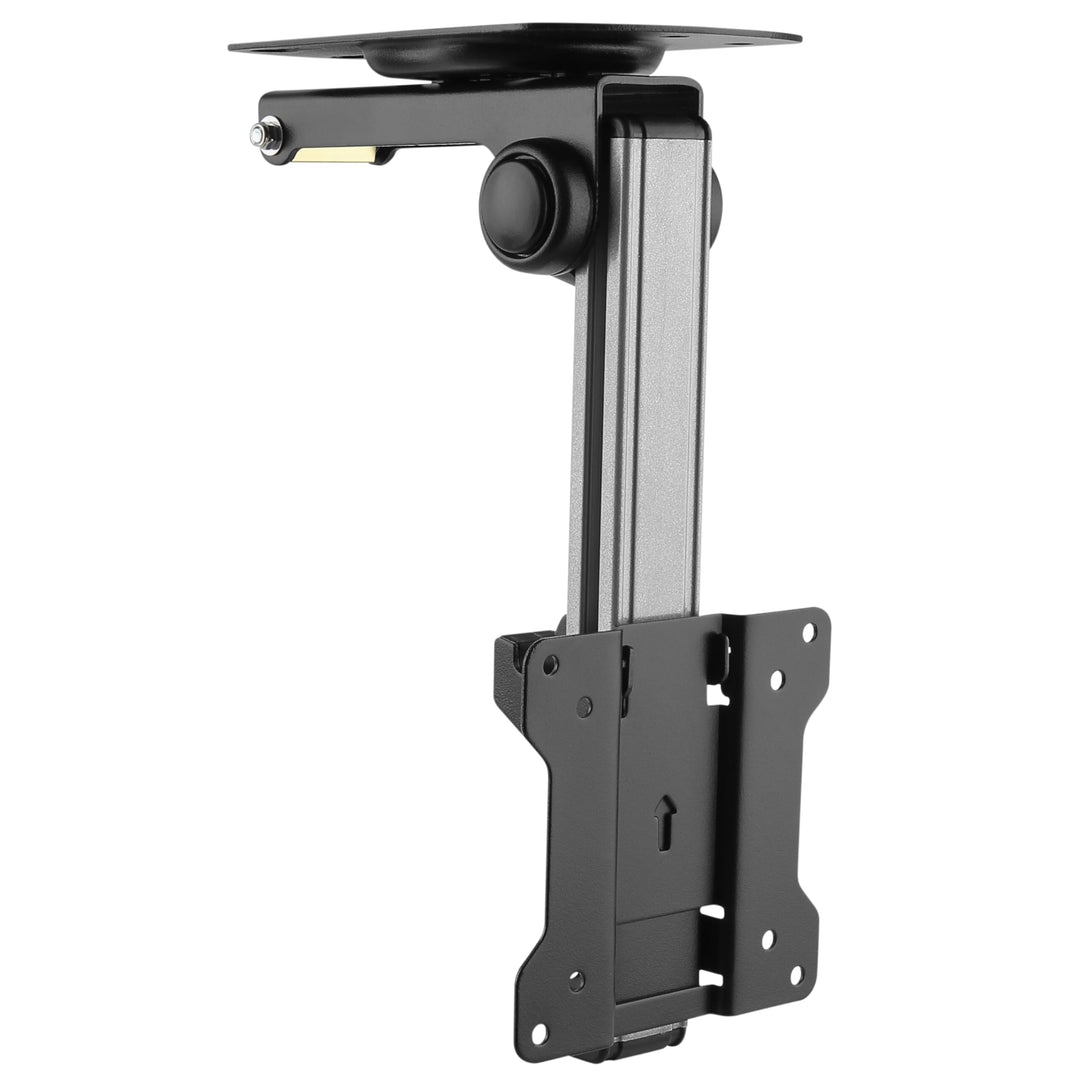 RICOO Monitor & TV Deckenhalterung für Fernseher 13-33 Zoll, Klappbar Schwenkbar Höhenverstellbar, U