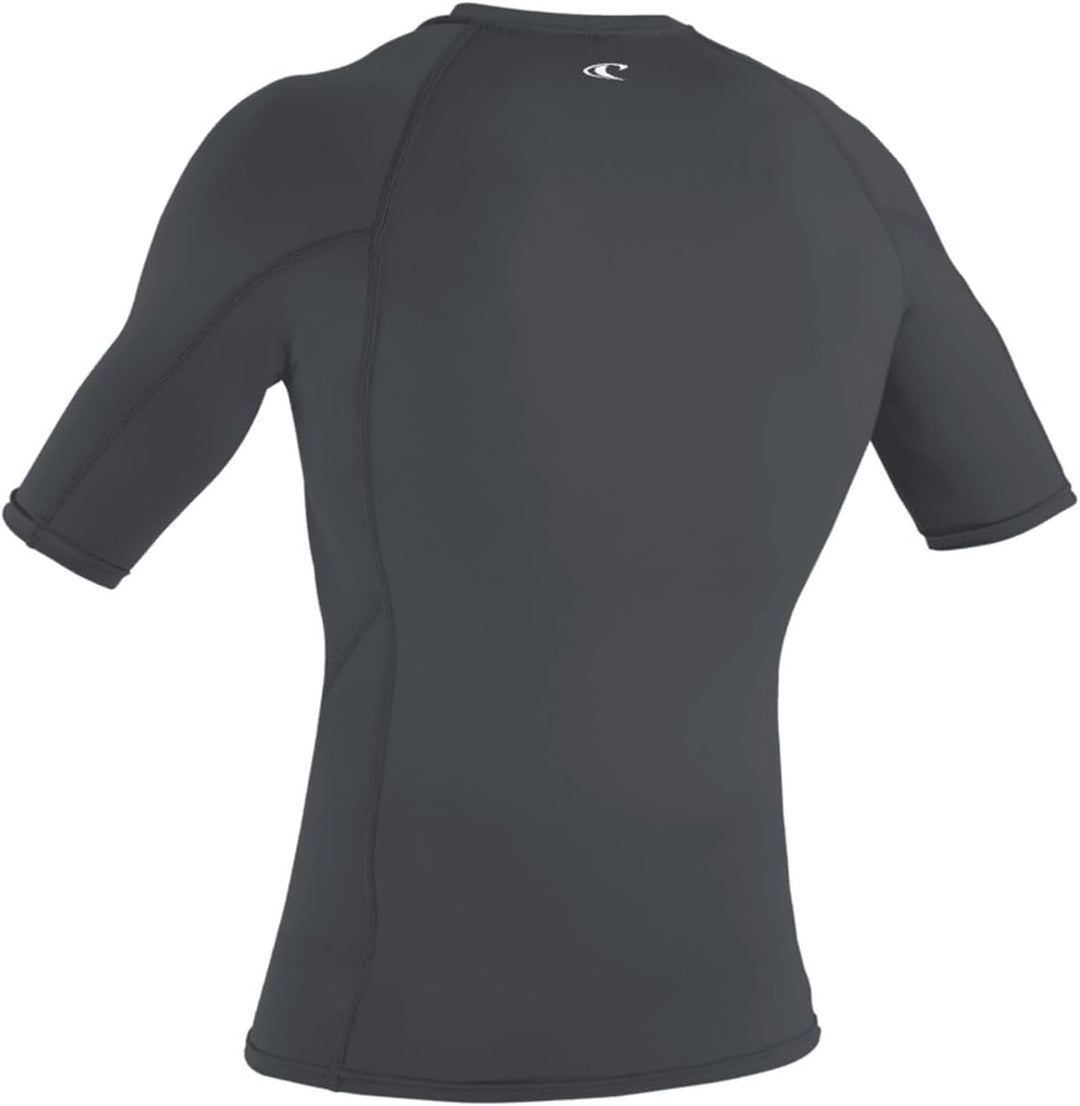 O'Neill Basic Skins S/S Rash Guard Wassershirt Herren Grau L, Grau L