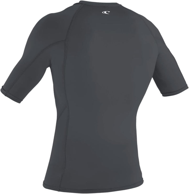 O'Neill Basic Skins S/S Rash Guard Wassershirt Herren Grau L, Grau L