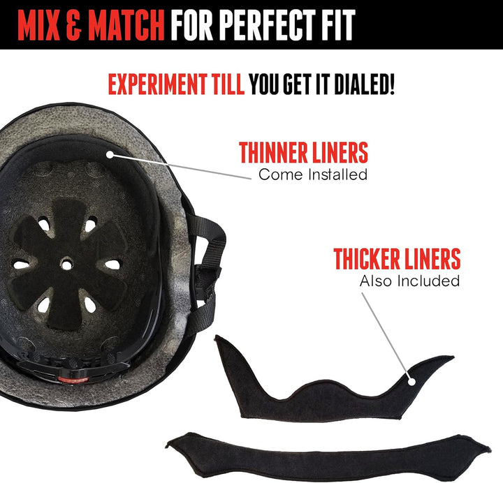 Triple Eight Unisex – Erwachsene Lil 8 Sporthelme, WeiÃŸ, Einheitsgrösse