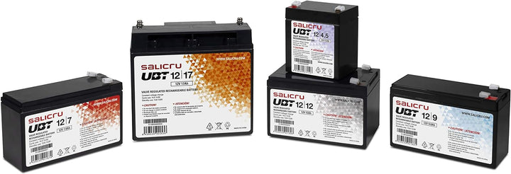 Salicru UBT 12Volt/9Ah - AGM Wiederaufladbare Batterie 013BS000002 UBT 12/9, UBT 12/9
