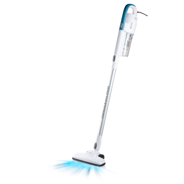 DOMO DO237SV Stielstaubsauger mit Kabel 2-in-1 - Inklusive Staubbürste und Wandbefestigung - 0,45L -