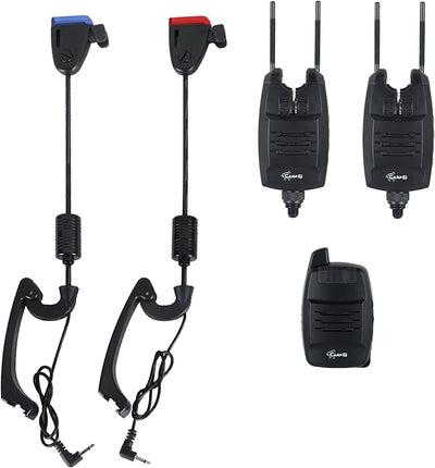 CarpOn® Drahtloser Funk Bissanzeiger + Swinger Set (Spezifische Modelle) mit Antidiebstahl Funktion