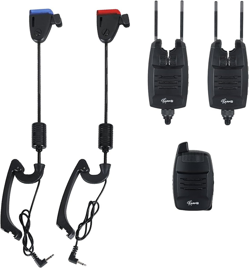 CarpOn® Drahtloser Funk Bissanzeiger + Swinger Set (Spezifische Modelle) mit Antidiebstahl Funktion
