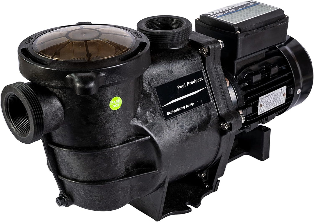 HST Profi Leis Poolpumpe 19 m3/Std, bis 80 m³ Beckengrösse, 1100 W, Filterpumpe mit geringer Energie