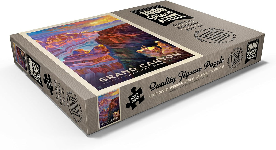 Grand Canyon National Park: Sunset - Premium 1000 Teile Puzzle - MyPuzzle Sonderkollektion von Ander