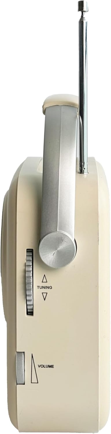 Silva-Schneider Mono 1965, Kofferradio, Netz- oder Batteriebetrieb, beige Beige Single, Beige Single