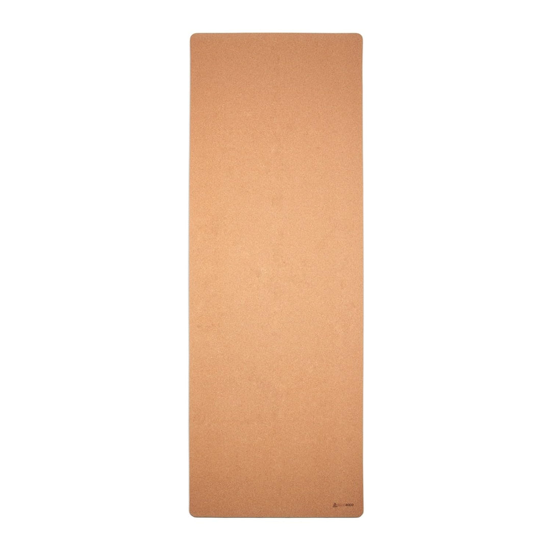 Yogamatte für Kinder aus Kork &amp; Kautschuk, Grösse 122x61cm, schadstofffrei, rutschfest, vegan und na