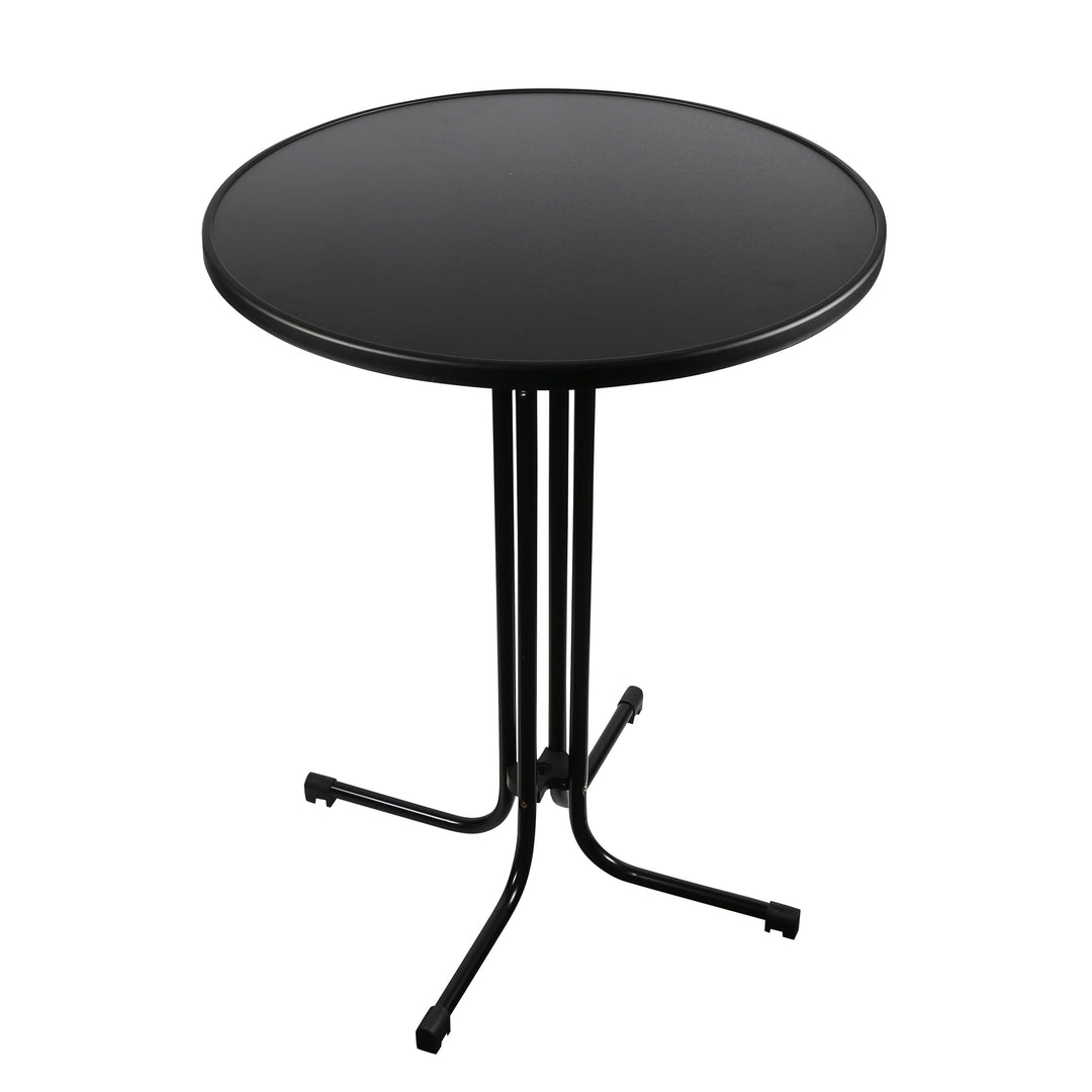 Eigentlich Stehtisch, Tischplatte 60cm Anthrazit, 60cm Anthrazit