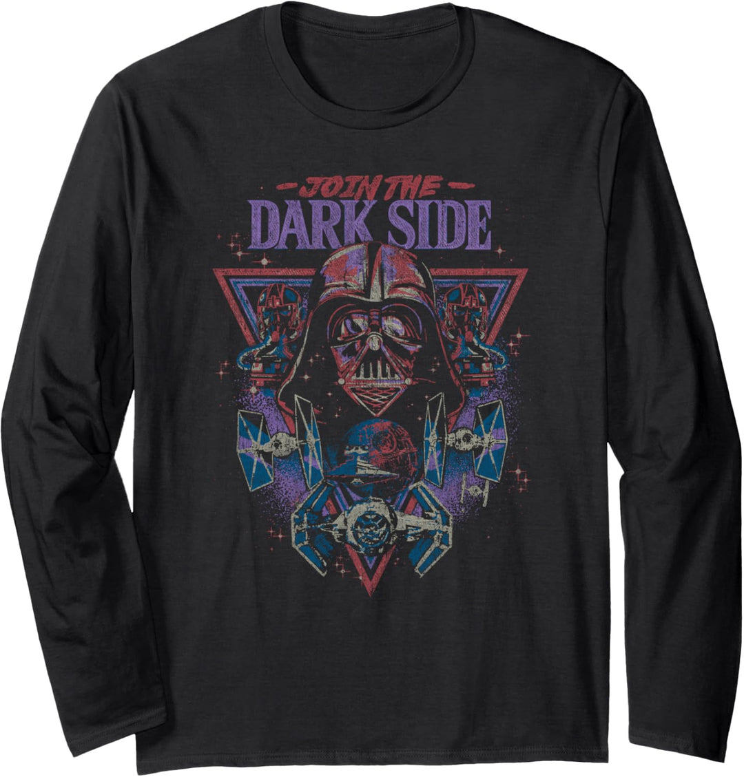 Star Wars Darth Vader Join The Dark Side Dark Portrait Langarmshirt