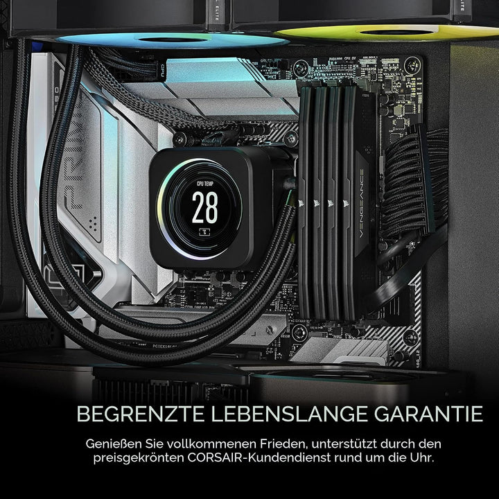 Corsair VENGEANCE DDR5 RAM 32GB (2x16GB) 6200MHz CL36 Intel XMP iCUE Kompatibel Computer Speicher -