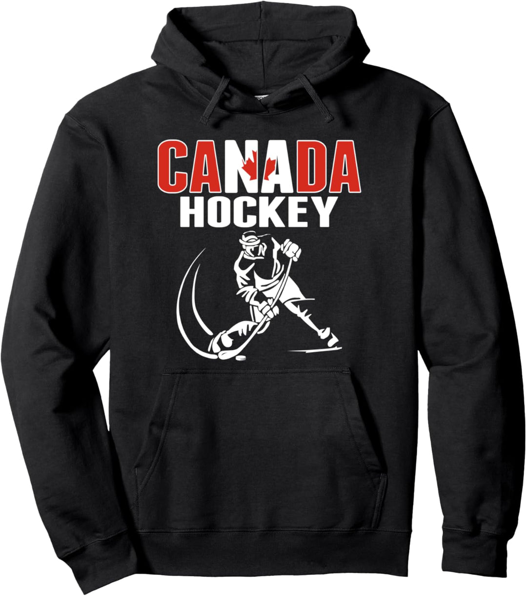 Canada Ice Hockey Fans Trikot – Support Canadian Hockey Team Pullover Hoodie