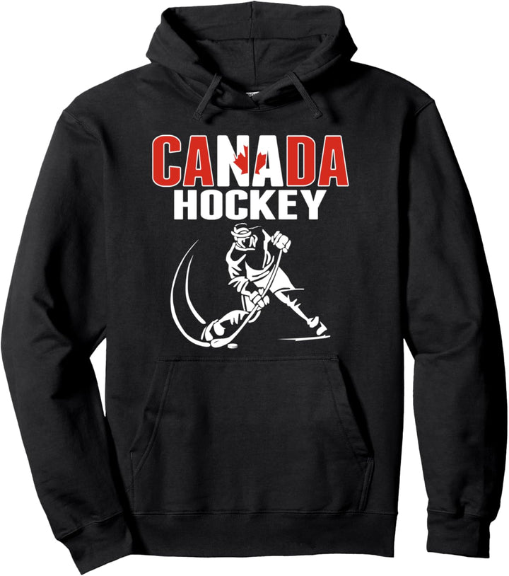 Canada Ice Hockey Fans Trikot – Support Canadian Hockey Team Pullover Hoodie