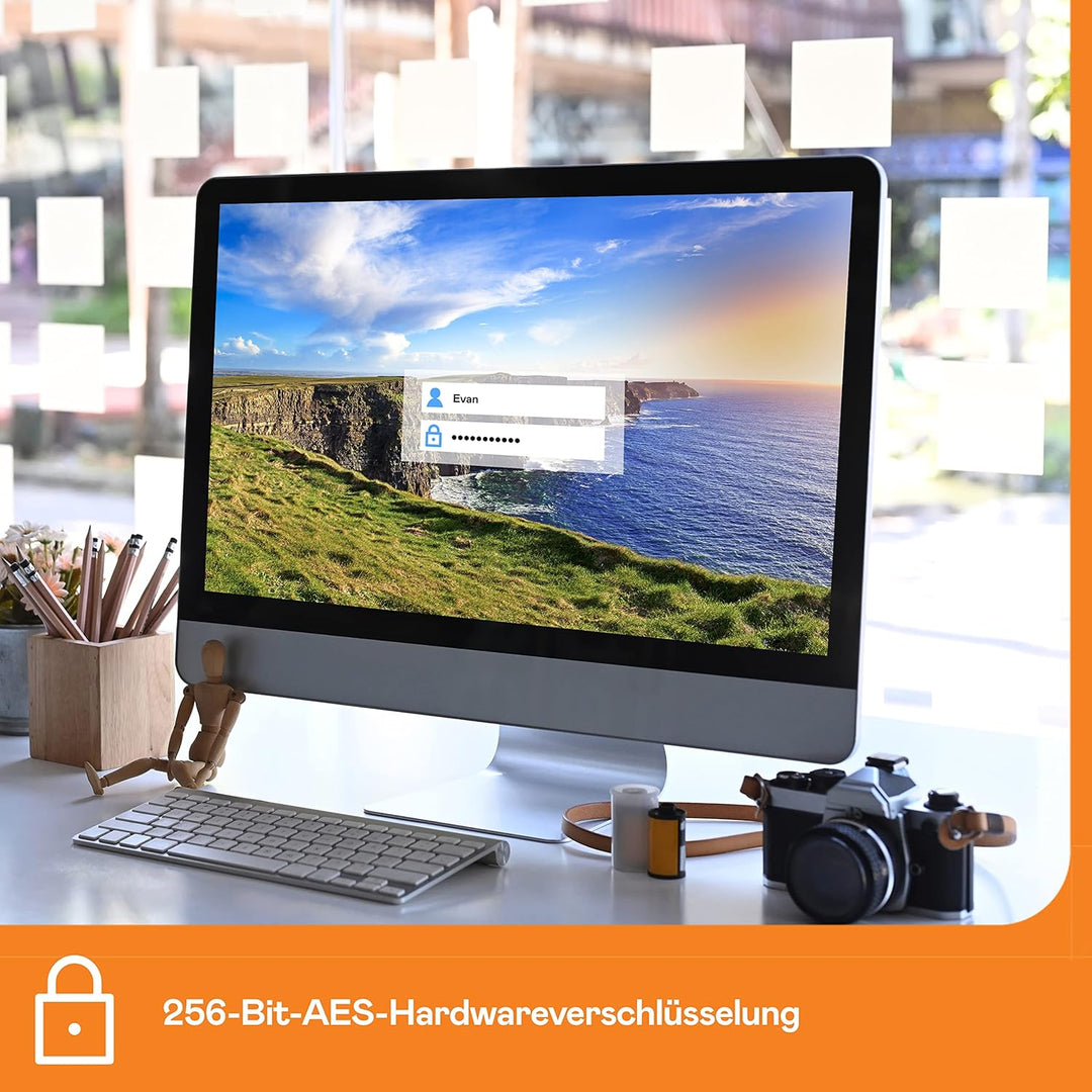 WD My Book 22 TB USB 3.0 Desktop-Festplatte mit Passwortschutz (Desktopspeicher, Sicherungssoftware,