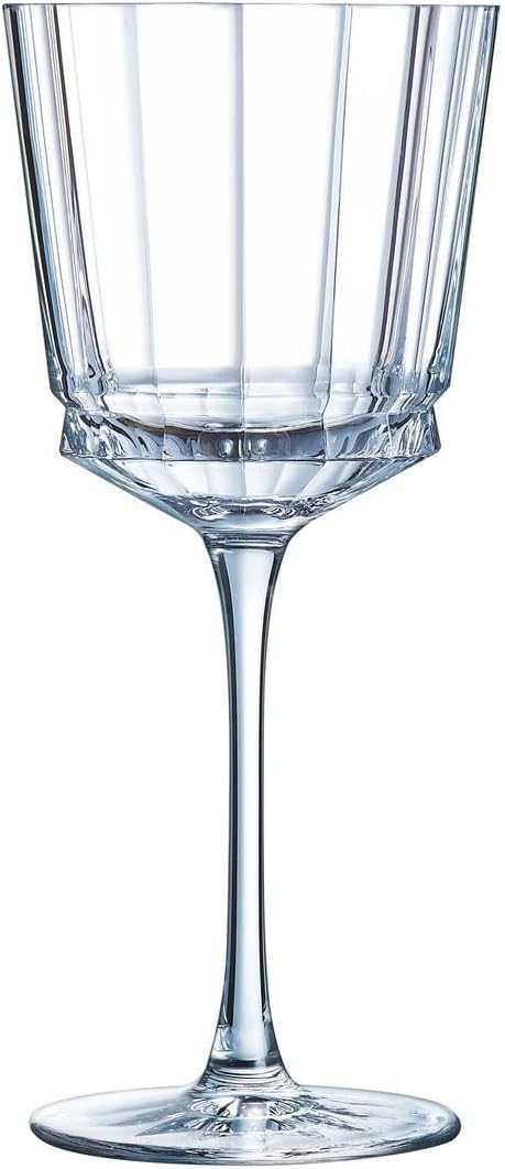 Cristal d'Arques - Kollektion Macassar - Weinglas 35cl, glänzend und sehr widerstandsfähig, 6 Stück