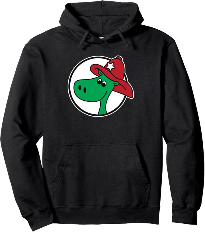 Lustiger Feuerwehrmann Drachen Comic Jugendfeuerwehr Pullover Hoodie