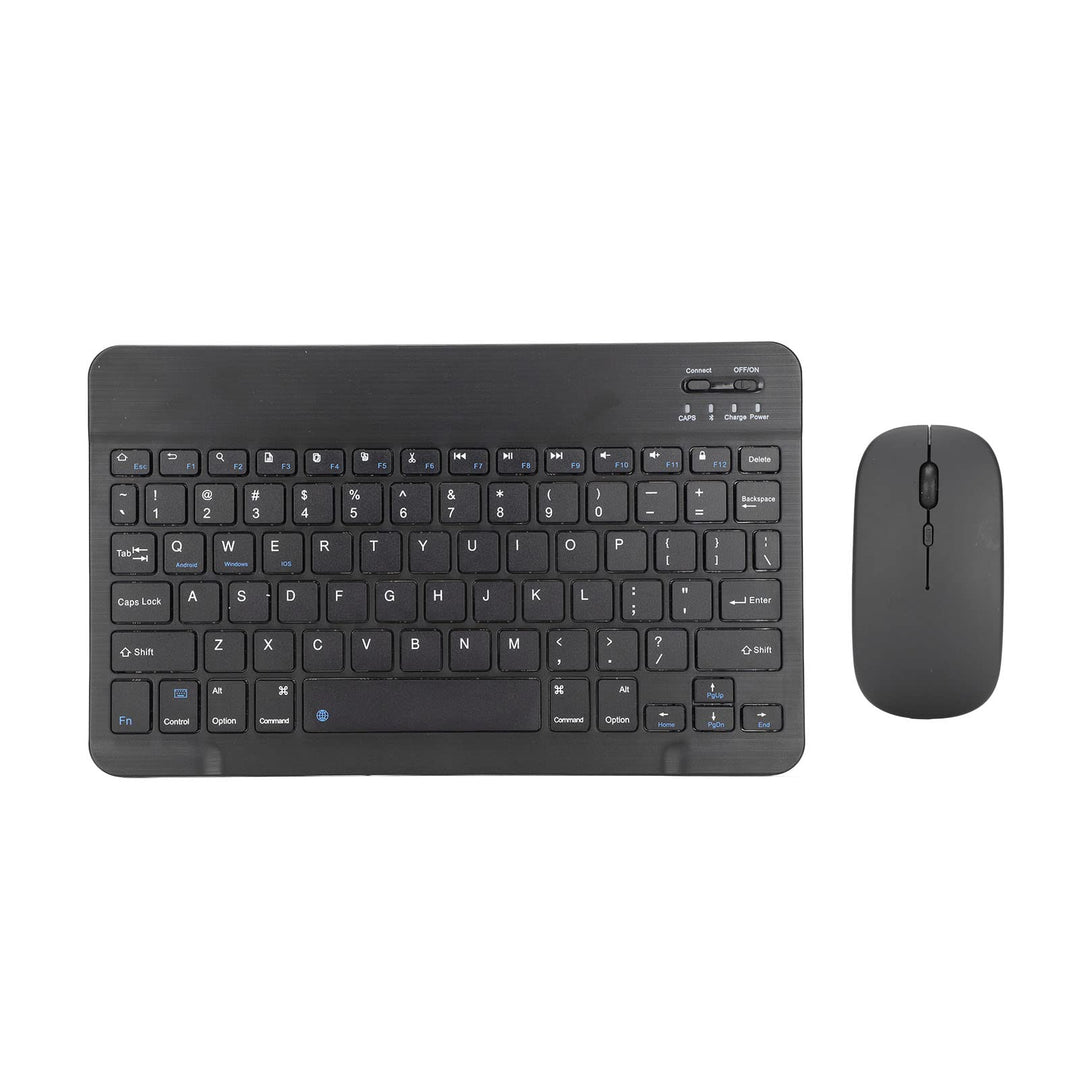 Bluetooth-Tastatur-Maus-Kombination, Ultradünnes, Leises, Kompaktes, Schlankes, Kabelloses Tastatur-