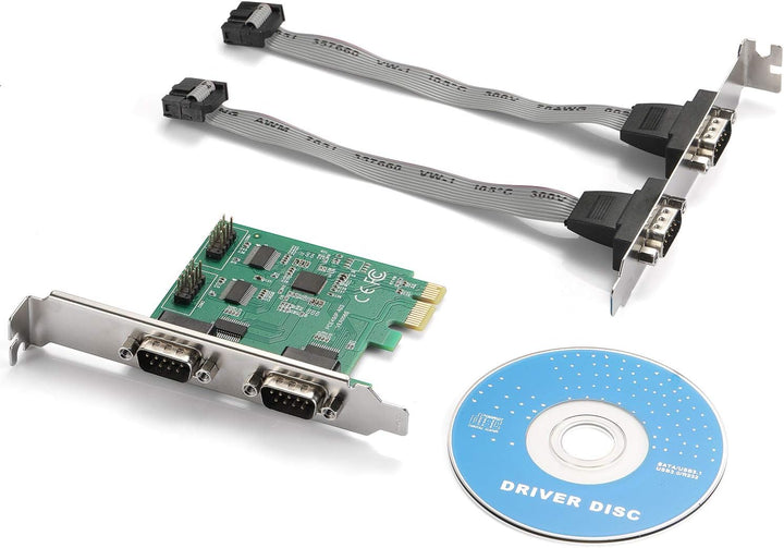 PCI-E zu 4-Port R232 Serieller Port Karte mit Bidirektionalen Geschwindigkeiten von bis zu 250Kbps,