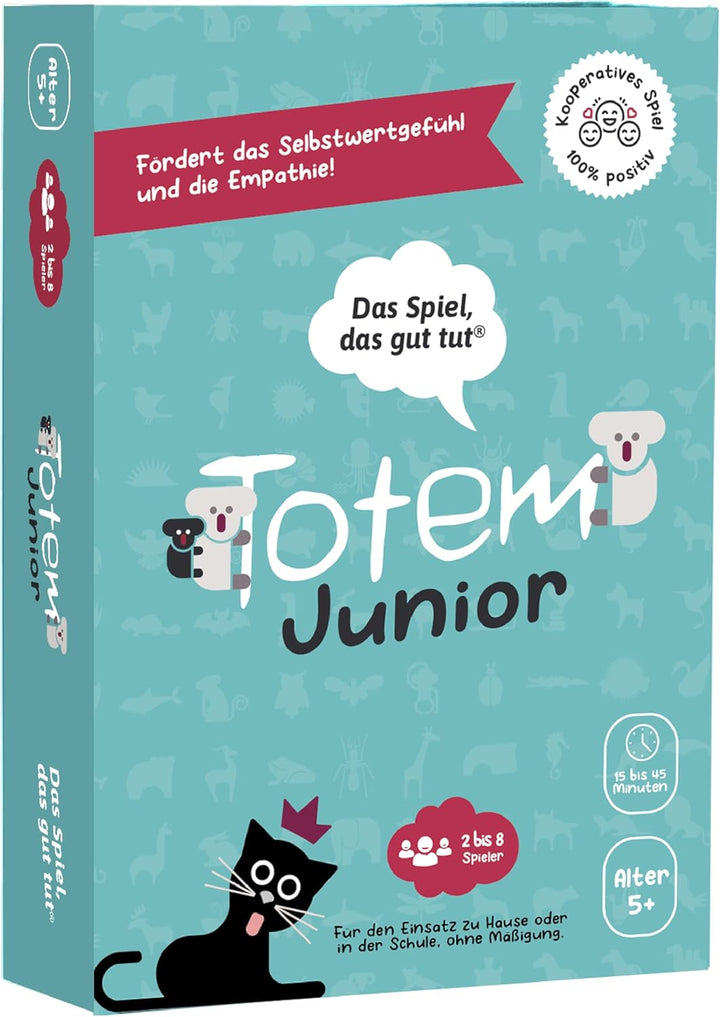 Totem Junior Kartenspiel für Kinder – Therapiespiel ab 5 Jahren für Selbstbewusstsein & Empathie, Fa