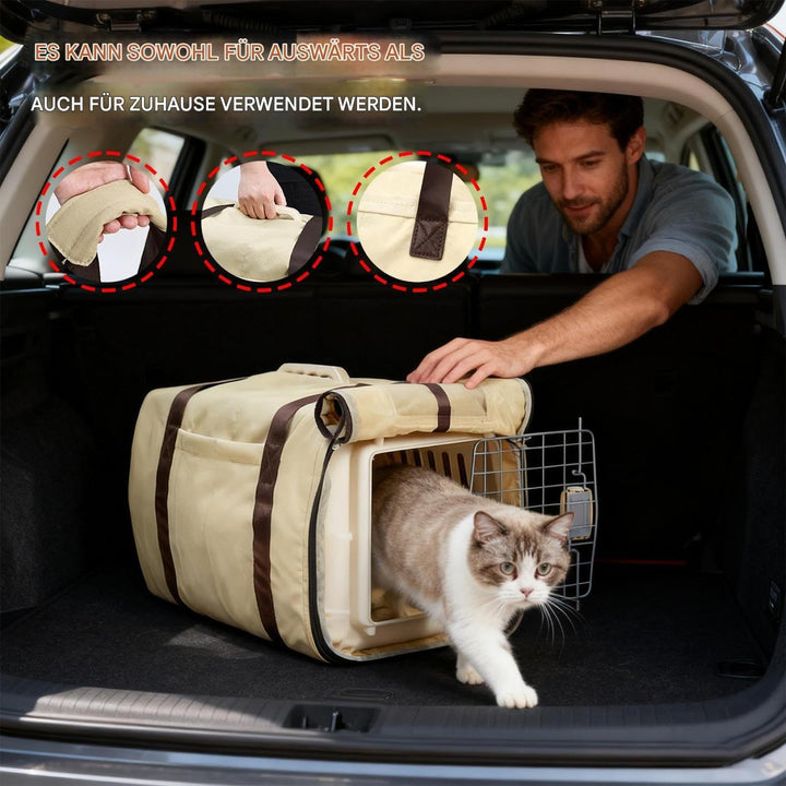 Transportbox Abdeckung | Schutz Mit Griffen - Transportbox Abdeckung Mit Mesh Und Rutschfester Boden