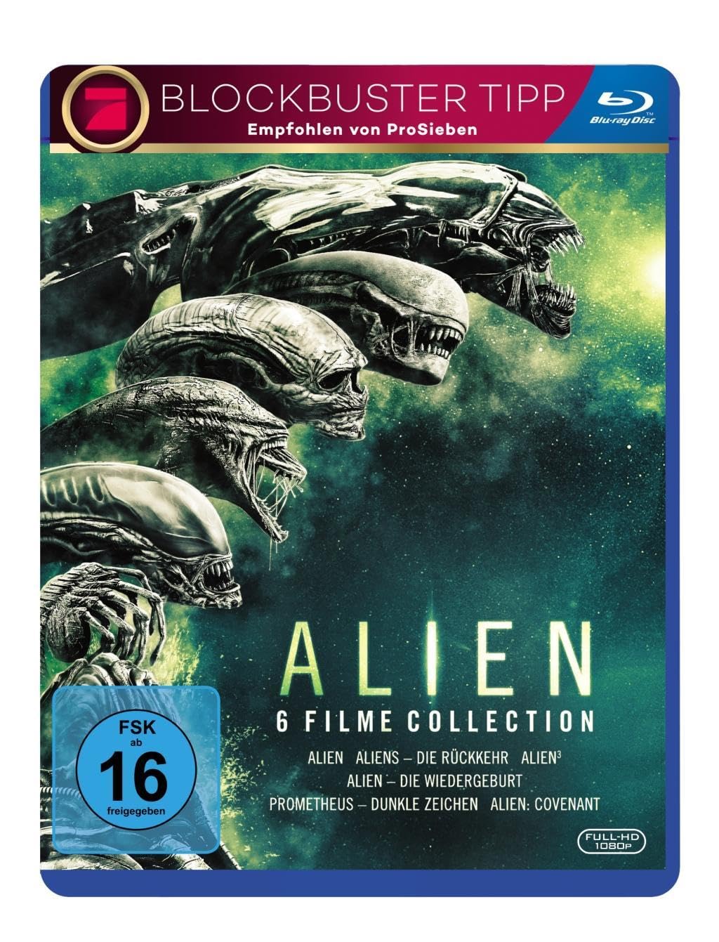 Alien 1-6 [Blu-ray], Blu-ray