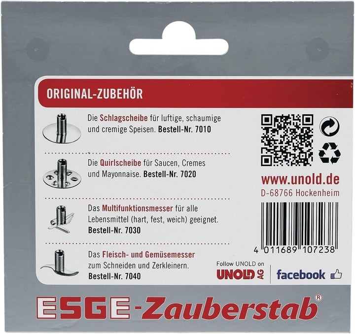 LUTH Premium Profi Parts Messer kompatibel mit Unold 7040 Fleischmesser für Elektrische Stabmixer