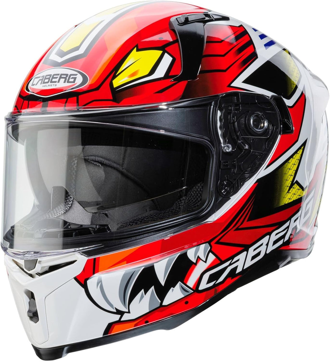 Caberg Avalon Giga White/Red/Gelb S S Weiss/Rot/Gelb, S Wei&#xDF;/Rot/Gelb