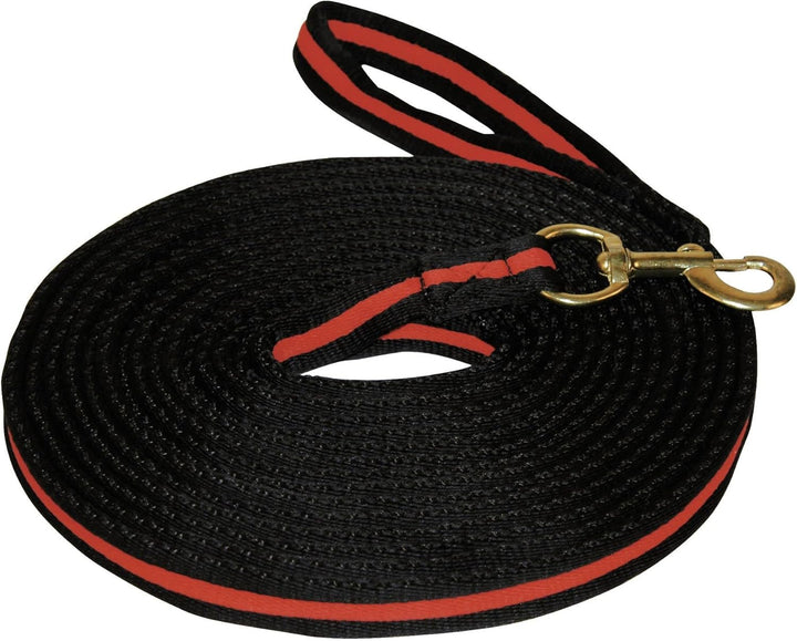 Kerbl 321491 Softlonge 8 m, schwarz / rot schwarz/rot Länge 8 m, schwarz/rot Länge 8 m